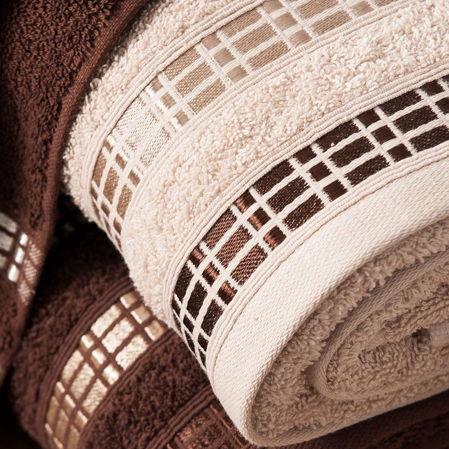 LUXURY Ręcznik, 50x90cm, kolor 790 beżowy LUXURY