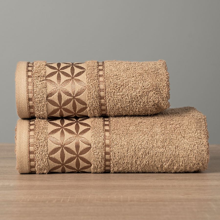 PAOLA Ręcznik, 50x90cm, kolor 008 karmelowy PAOLA0