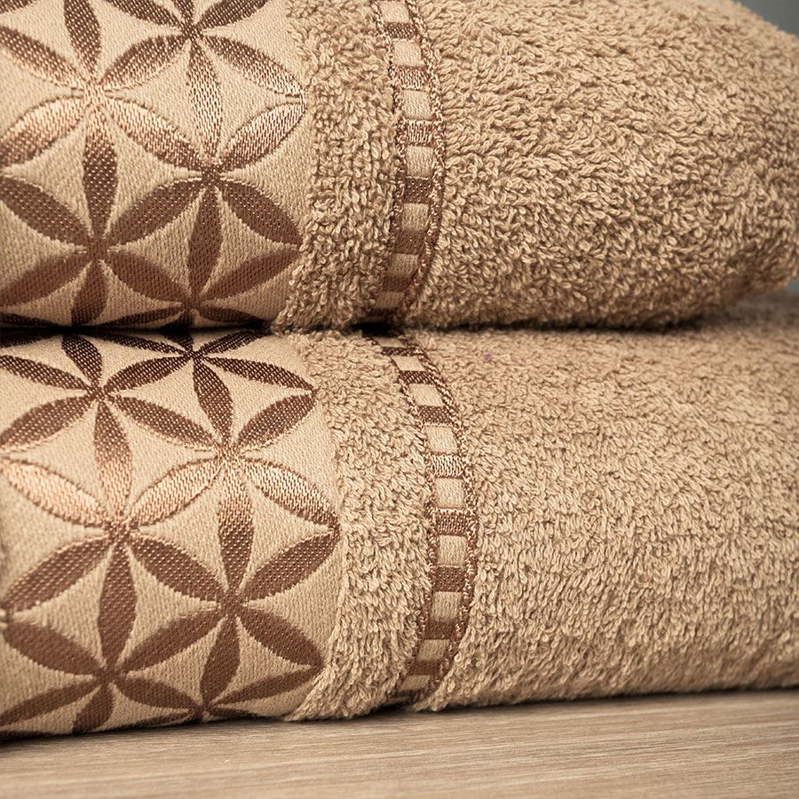 PAOLA Ręcznik, 50x90cm, kolor 008 karmelowy PAOLA0