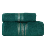 OSKAR · Ręcznik frotte · 70x140cm · kolor szmaragdowy