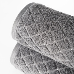 OLIWIER Ręcznik, 50x90cm, kolor 007 ciemny szary R00001