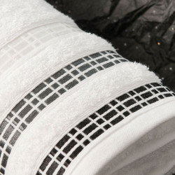 LUXURY Ręcznik, 50x90cm, kolor 102 biały LUXURY