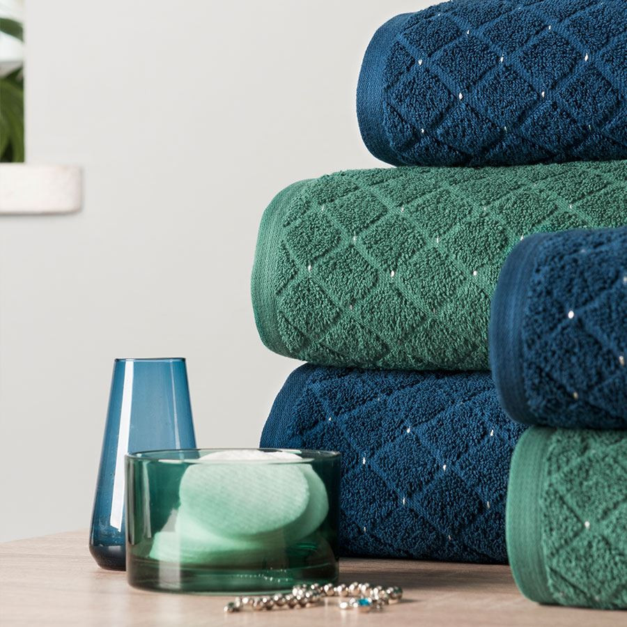 OLIWIER Ręcznik, 50x90cm, kolor 003 szmaragdowy R00001