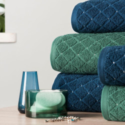 OLIWIER Ręcznik, 50x90cm, kolor 003 szmaragdowy R00001