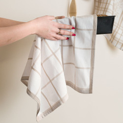 KRATKA Ścierka kuchenna, rozmiar 50x70cm, kolor beżowy 002 S00020