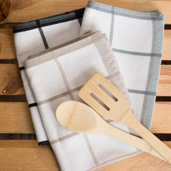 KRATKA Ścierka kuchenna, rozmiar 50x70cm, kolor beżowy 002 S00020