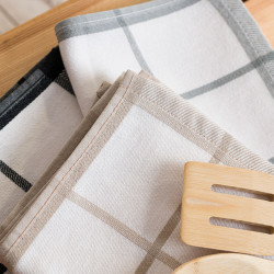 KRATKA Ścierka kuchenna, rozmiar 50x70cm, kolor beżowy 002 S00020