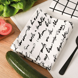 GOOD FOOD GOOD MOOD Komplet 3 ścierek kuchennych, rozmiar 40x60cm S00014 GOOD FOOD GOOD MOOD Komplet 3 ścierek kuchennych, rozmiar 40x60cm S00014