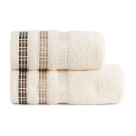 LUXURY · Ręcznik frotte · 70x140 cm · kolor kremowy