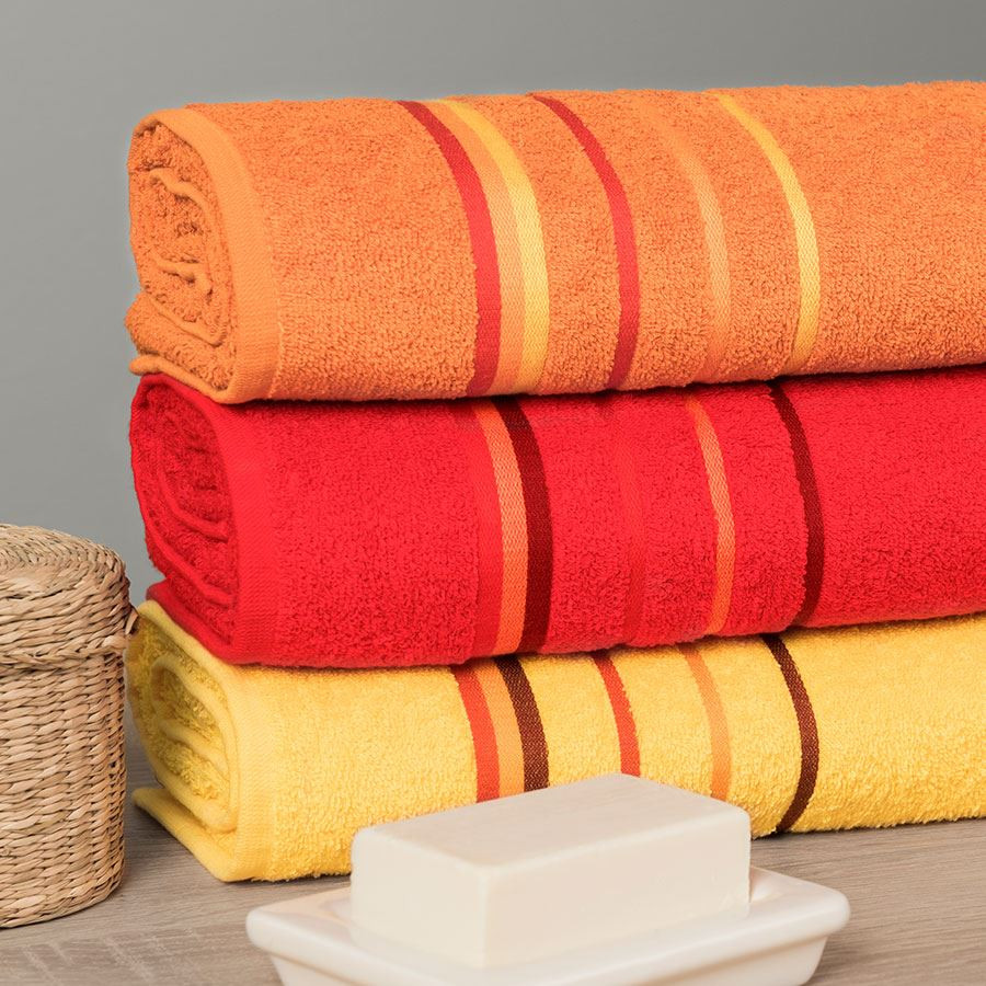 MARS Ręcznik, 70x140cm, kolor 291 czerwony MARS00