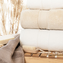 RODOS Ręcznik, 50x90cm, kolor 010 ciemny kremowy R00008