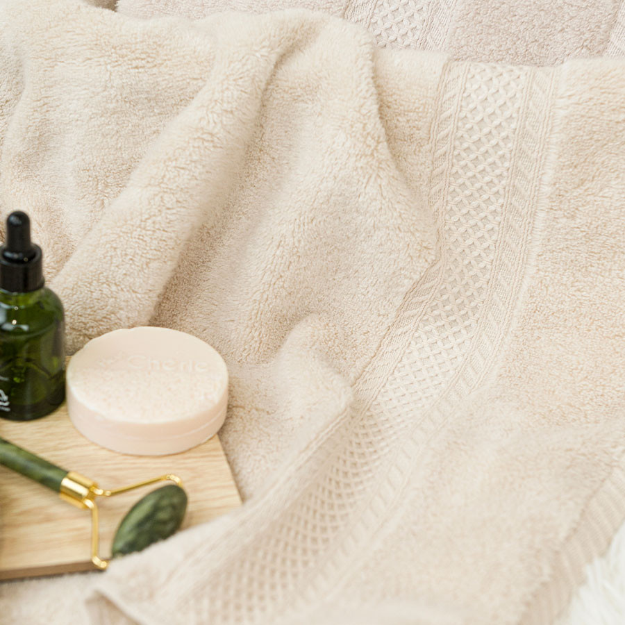 RODOS Ręcznik, 50x90cm, kolor 010 ciemny kremowy R00008