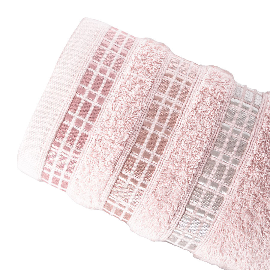 LUXURY Ręcznik, 70x140cm, kolor 108 pudrowy LUXURY