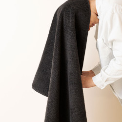 LEON Ręcznik, 70x140cm, kolor 002 czarny R00006