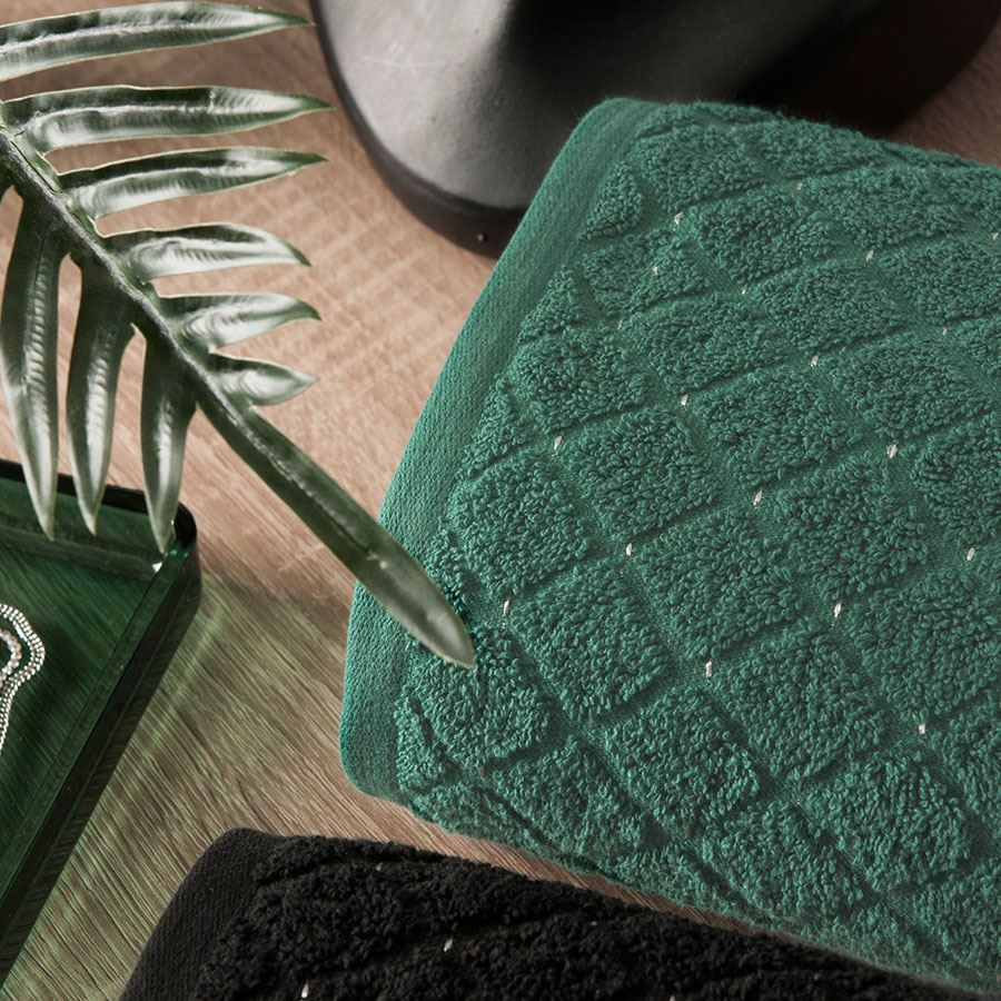 OLIWIER Ręcznik, 70x140cm, kolor 003 szmaragdowy R00001