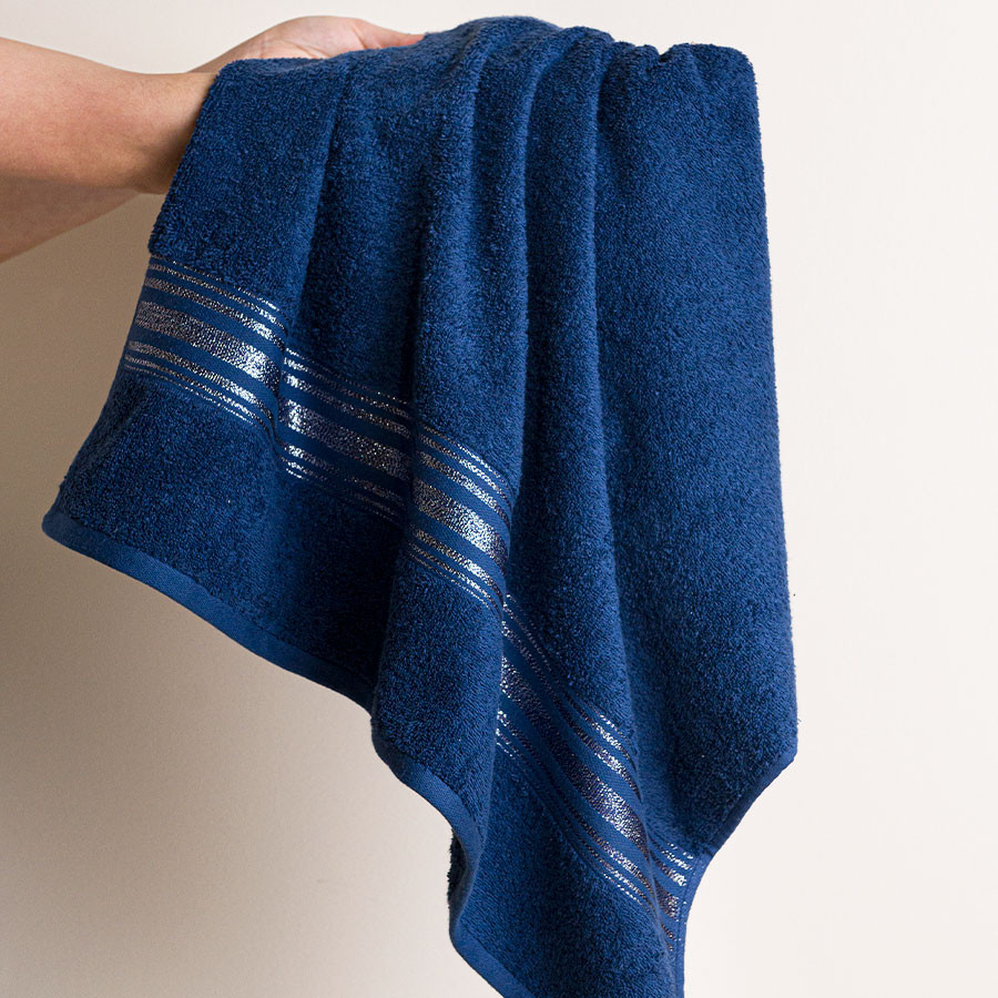 OSKAR Ręcznik, 50x90cm, kolor 004 granatowy R00009