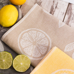 CYTRYNKA Ścierka kuchenna, rozmiar 50x70cm, kolor beżowy 002 S00018