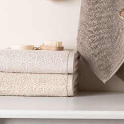 LEON Ręcznik, 70x140cm, kolor 010 kremowy R00006