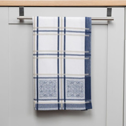 MAJOLICA Ścierka kuchenna, rozmiar 50x70cm, kolor granatowy 003 S00001