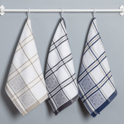 MAJOLICA Ścierka kuchenna, rozmiar 50x70cm, kolor granatowy 003 S00001