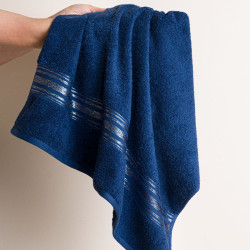 OSKAR Ręcznik, 70x140cm, kolor 004 granatowy R00009