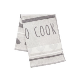 COOK Ścierka kuchenna, rozmiar 50x70cm, kolor szary 002 S00007 COOK Ścierka kuchenna, rozmiar 50x70cm, kolor szary 002 S00007