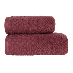 NEPTUN Ręcznik, 50x90cm, kolor 009 ciemno czerwony burgundowy R00007