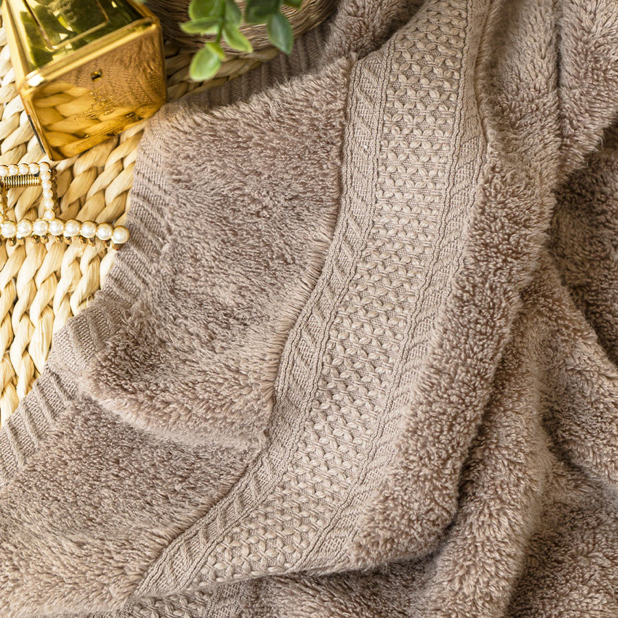 RODOS Ręcznik, 70x140cm, kolor 012 ciepły brąz R00008