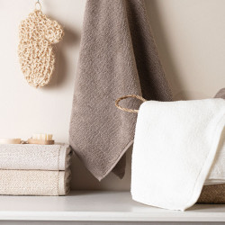 LEON Ręcznik, 50x90cm, kolor 012 ciepły brąz R00006