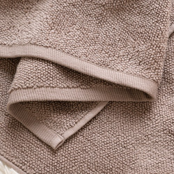 LEON Ręcznik, 50x90cm, kolor 012 ciepły brąz R00006