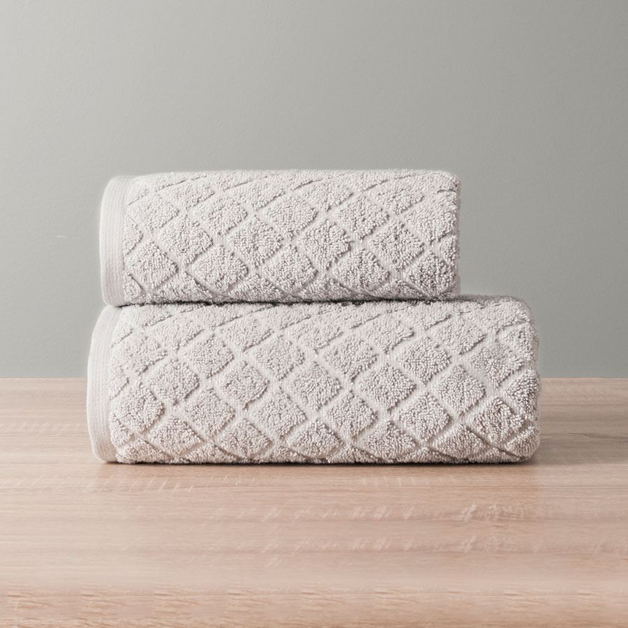 OLIWIER Ręcznik, 50x90cm, kolor 005 szary R00001