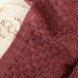 NEPTUN Ręcznik, 70x140cm, kolor 009 ciemno czerwony burgundowy R00007