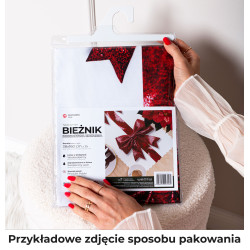 KOKARDA SZKOTI Serweta NINA WODOODPORNA, 80x80cm, kolor 001 biały PBN347