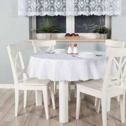 PELA Obrus wodoodporny, fi 160 kolor 001 biały TORENA