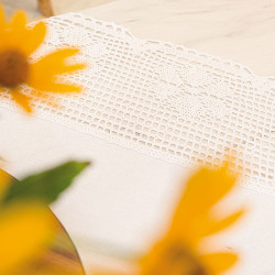 RACHELA Serweta z ażurem, szerokość 85 x wysokość 85cm, kolor 001 biały 912432