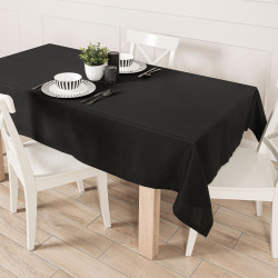 ARUBA Obrus wodoodporny, 140x220cm, kolor 111 czarny 759330