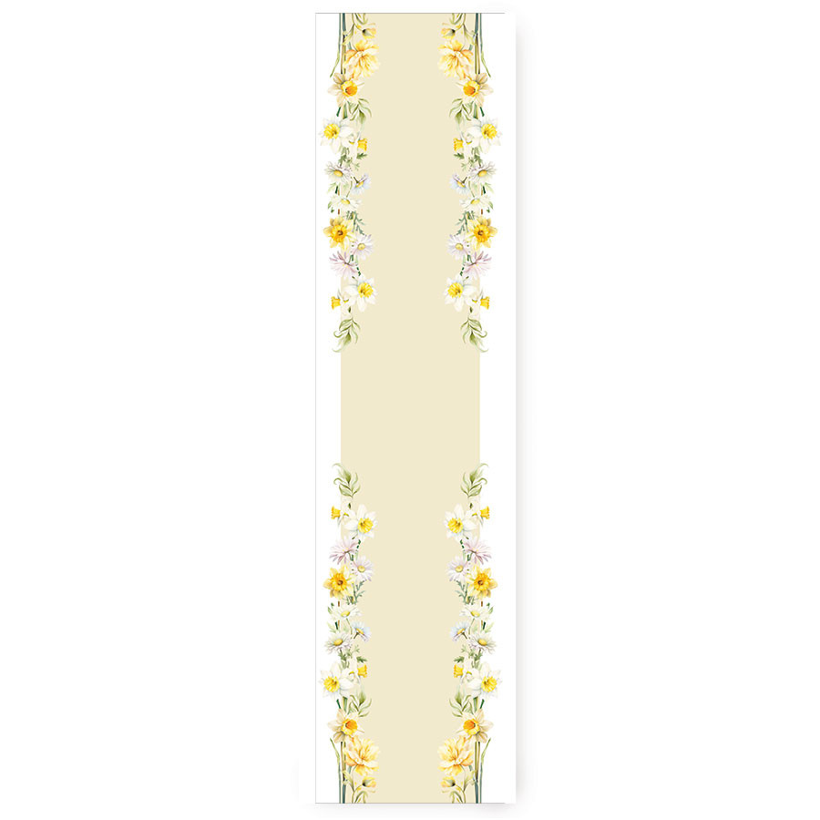 WIOSENNA POLANA Bieżnik NINA WODOODPORNA, 38x160cm, kolor 002 beżowy P00208