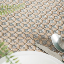 Bianca Obrus gipiurowy, kolor szary 005 z lurexem, rozmiar 140x180cm 061757