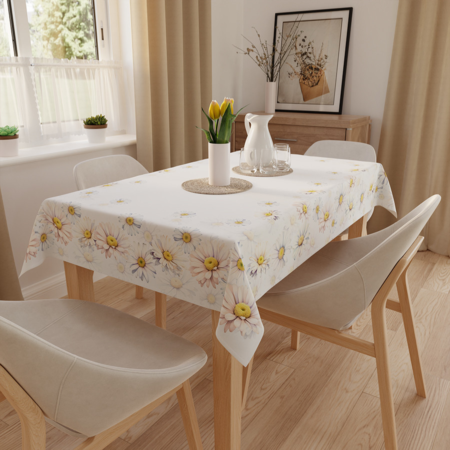 STOKROTKI Obrus NINA WODOODPORNA, listwa 110x160cm, kolor 001 P00206