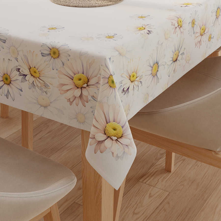 STOKROTKI Obrus NINA WODOODPORNA, listwa 110x160cm, kolor 001 P00206