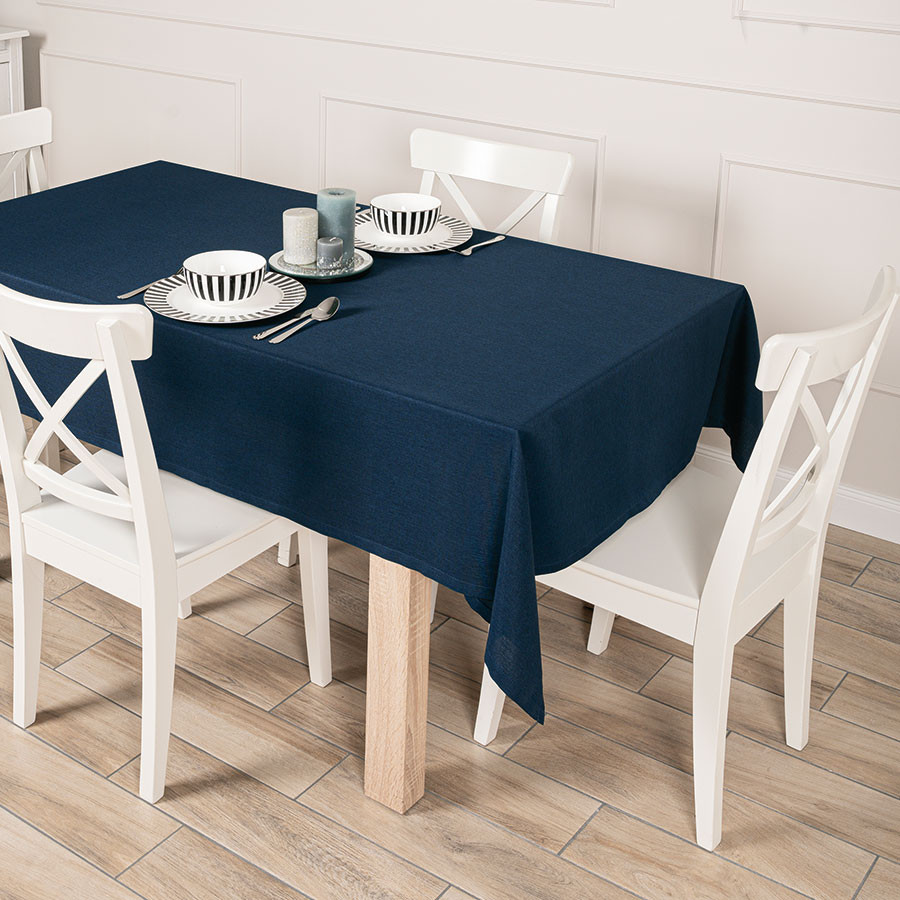 ARUBA Obrus wodoodporny, 130x180cm, kolor 011 granatowy 759330