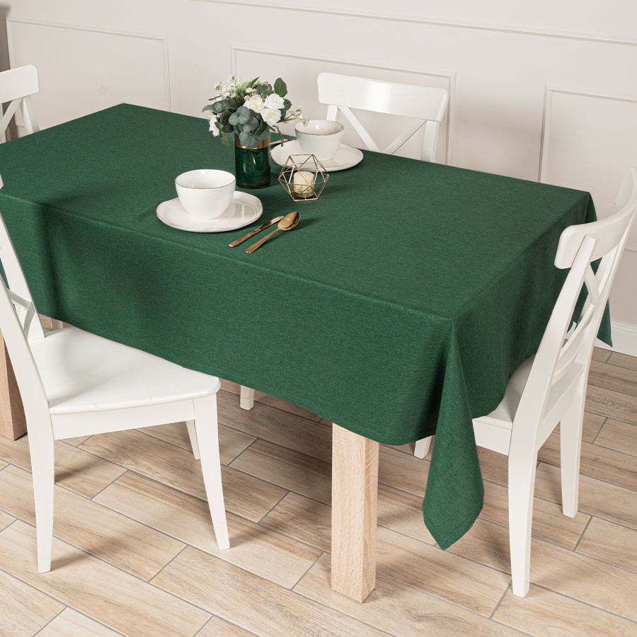 ARUBA Obrus wodoodporny, 130x180cm, kolor 010 zielony 759330