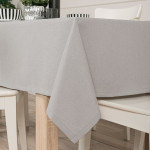 ARUBA · Obrus wodoodporny · 140x220 cm · kolor szary