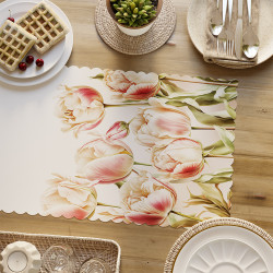 TULIPAN Bieżnik NINA WODOODPORNA, 38x140cm, kolor 001 P00200