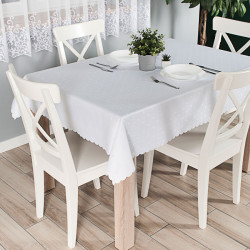 ANIELA Obrus wodoodporny, 140x240cm, kolor biały 001 004791