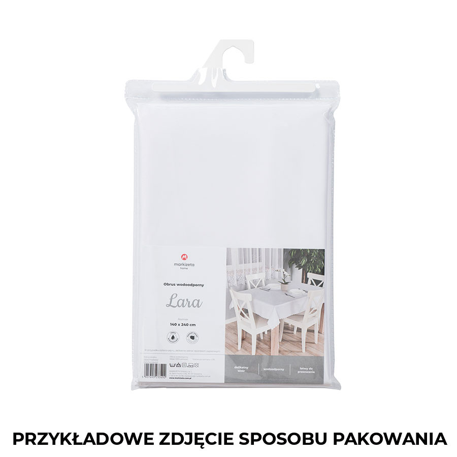 MIJA Obrus wodoodporny, 140x240cm, kolor 012 kremowy 047912