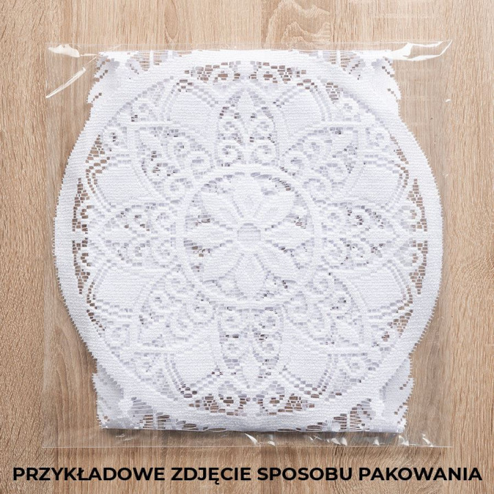 LEA Bieżnik żakardowy gotowy, łapacz snów, szerokość 45 x wysokość 155cm, kolor 003 czarny 001391