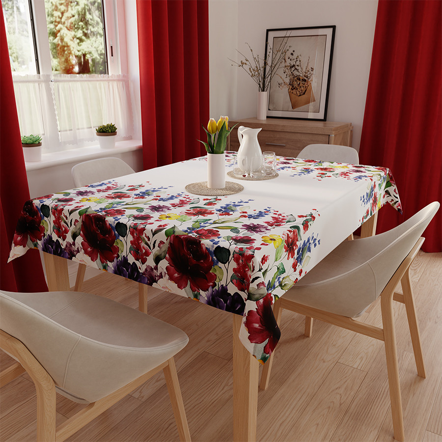 JOLANDA Obrus NINA WODOODPORNA, listwa 140x180cm, kolor 001 P00134