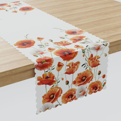 MAKI Bieżnik wodoodporny, 38x140cm, kolor 001 czerwony P00043