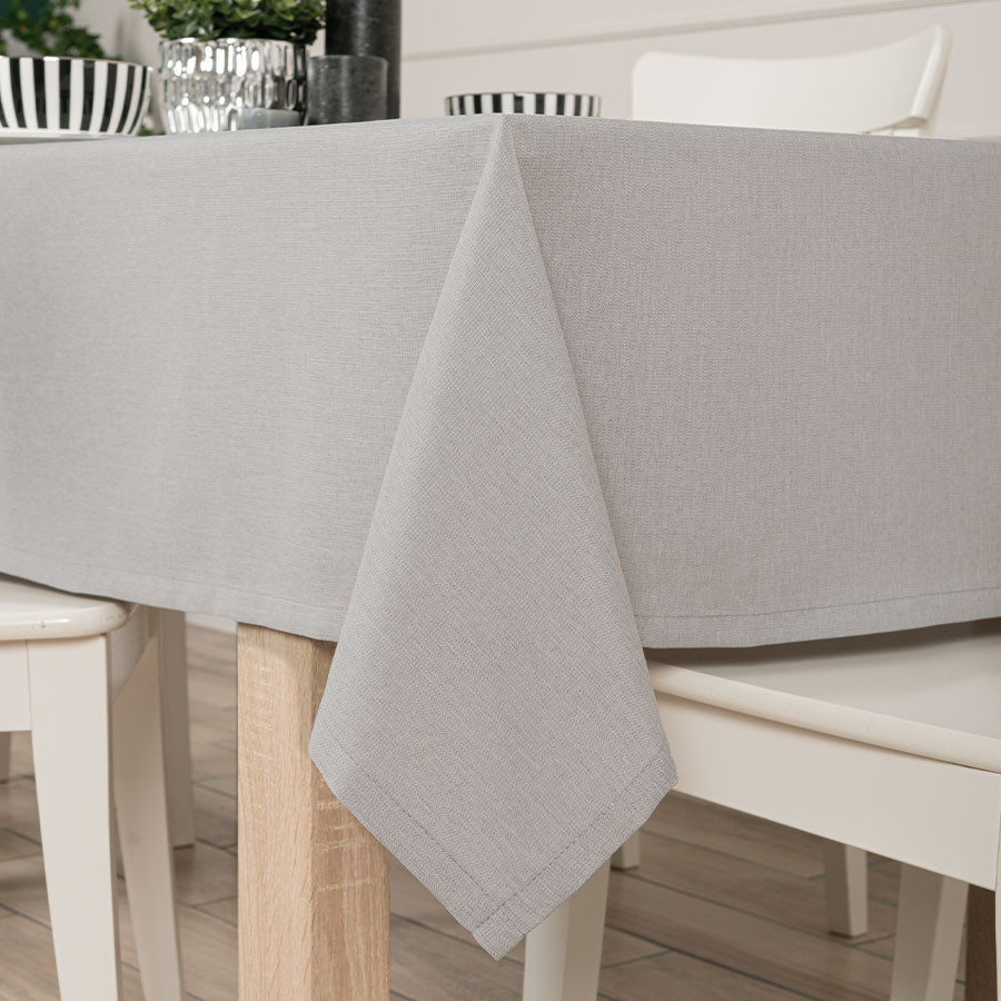 ARUBA Obrus wodoodporny, 120x160cm, kolor 021 szary 759330